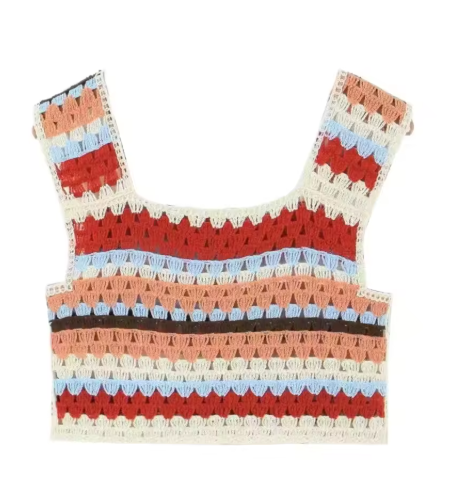 Summer Sunset | Crochet Crop Top