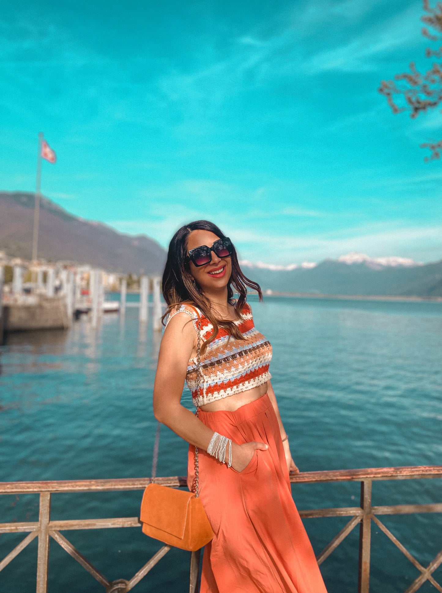 Summer Sunset | Crochet Crop Top
