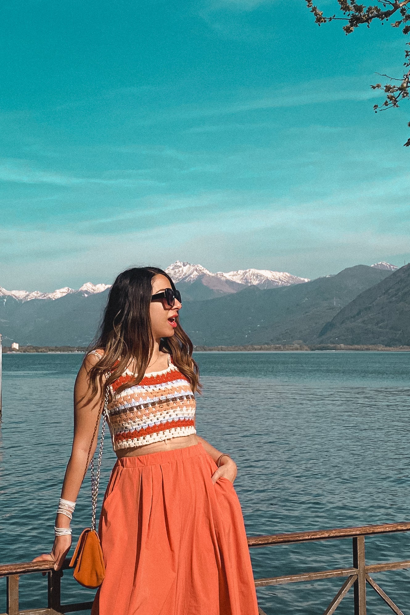 Summer Sunset | Crochet Crop Top