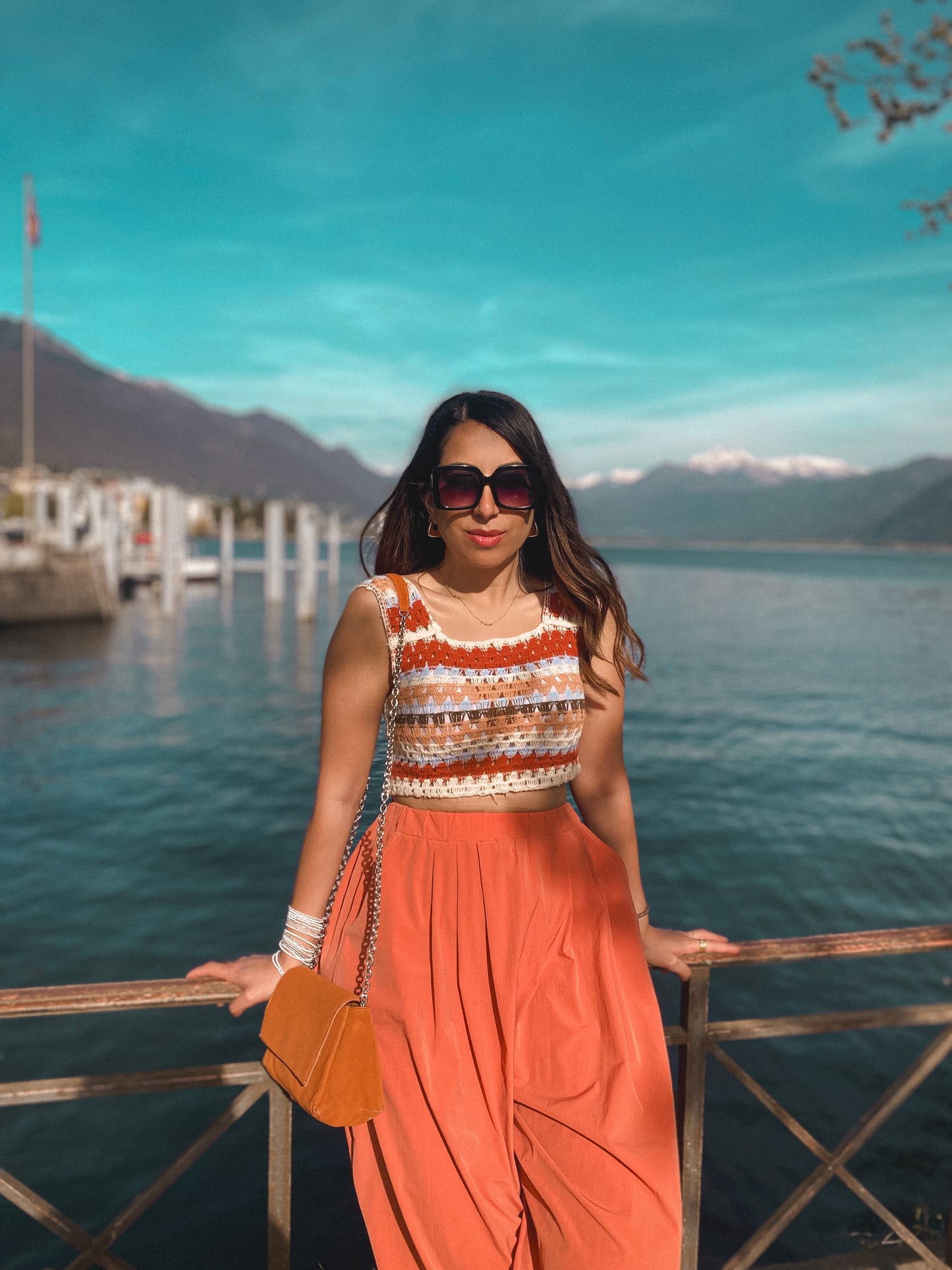 Summer Sunset | Crochet Crop Top